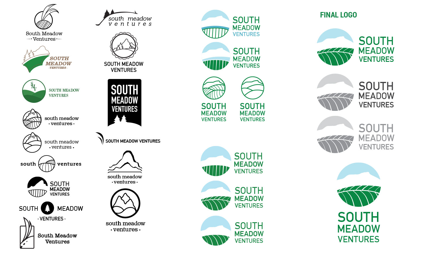 South Meadow Ventures Logo Development Process